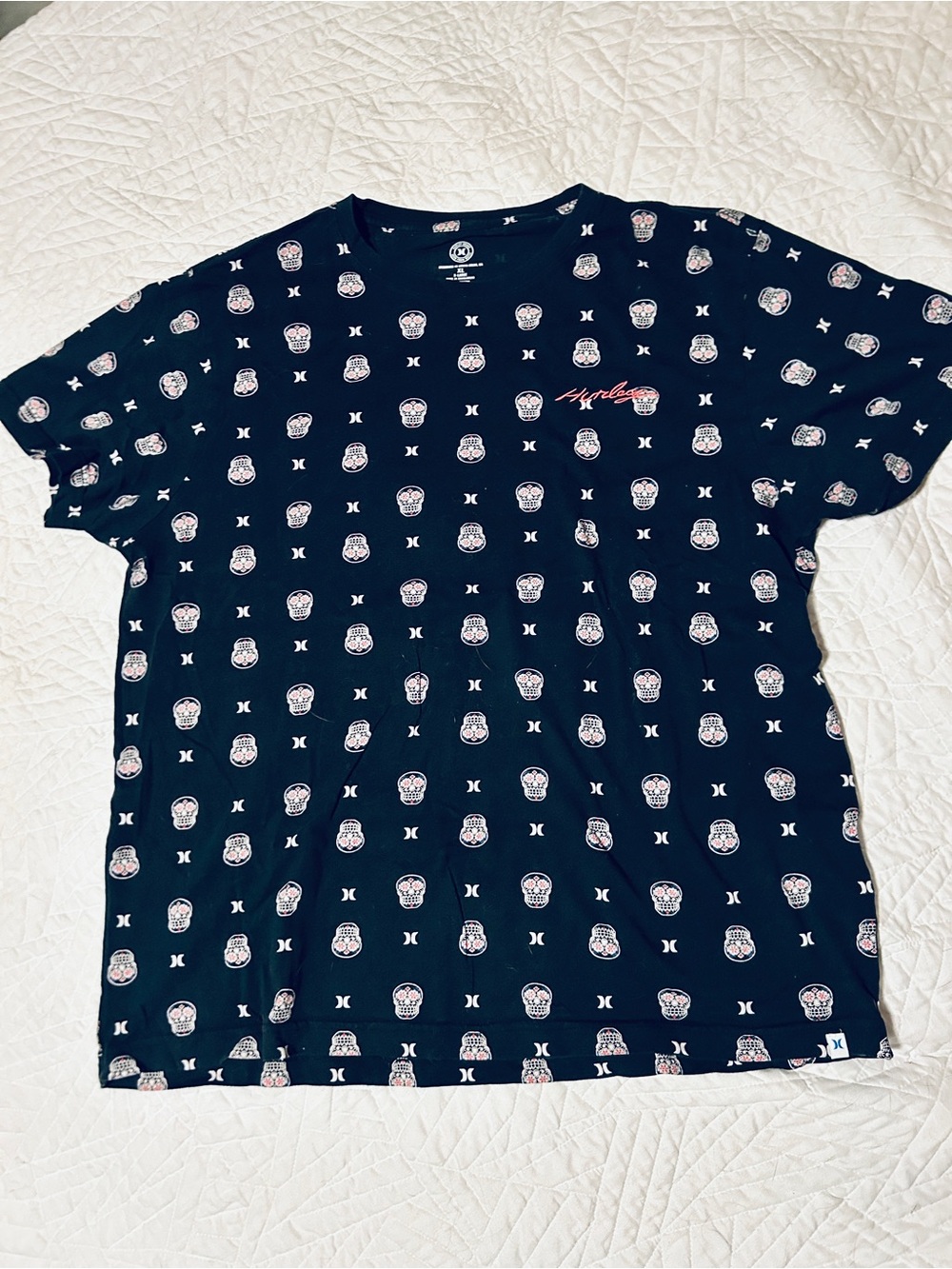 Men’s Hurley Surf Company Calavera Sugar Skull T-Shirt